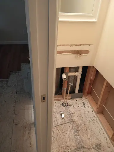 Restoration equipment on a Vista job