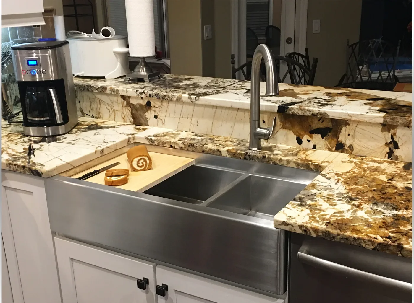 Kitchen Sink Overflow in a Vista home